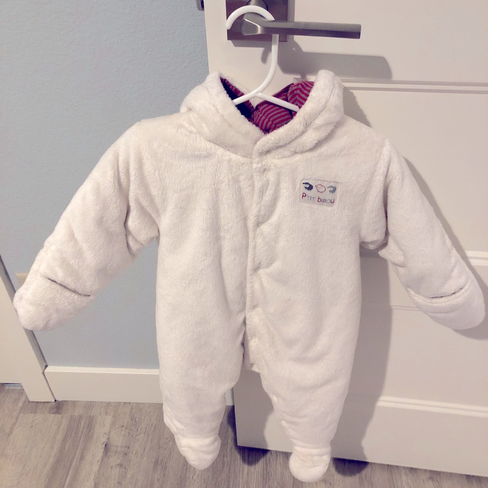 Baby Warm winter sleep one piece/ bundled snowsuit